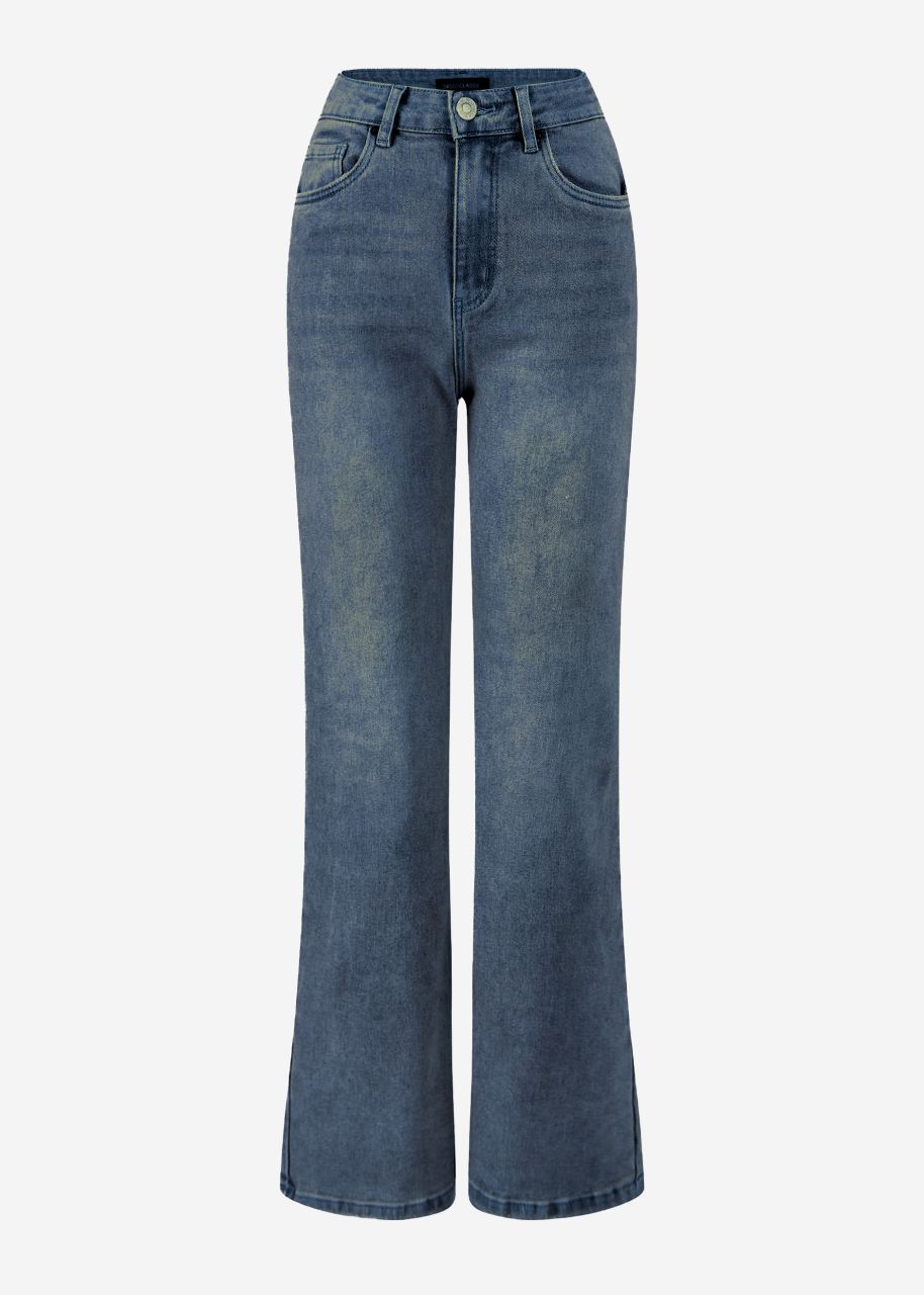 Straight leg jeans - medium blue