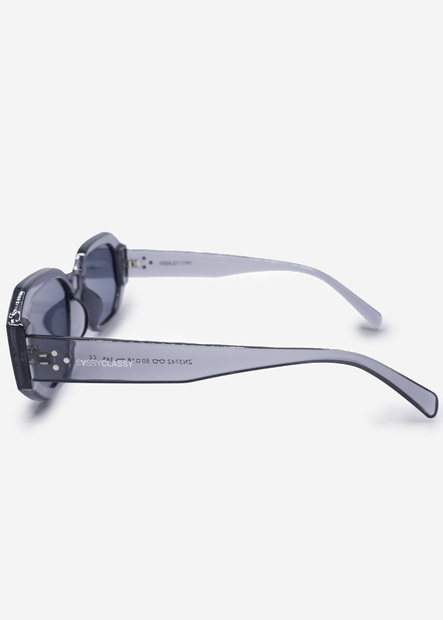 Large sunglasses - grey