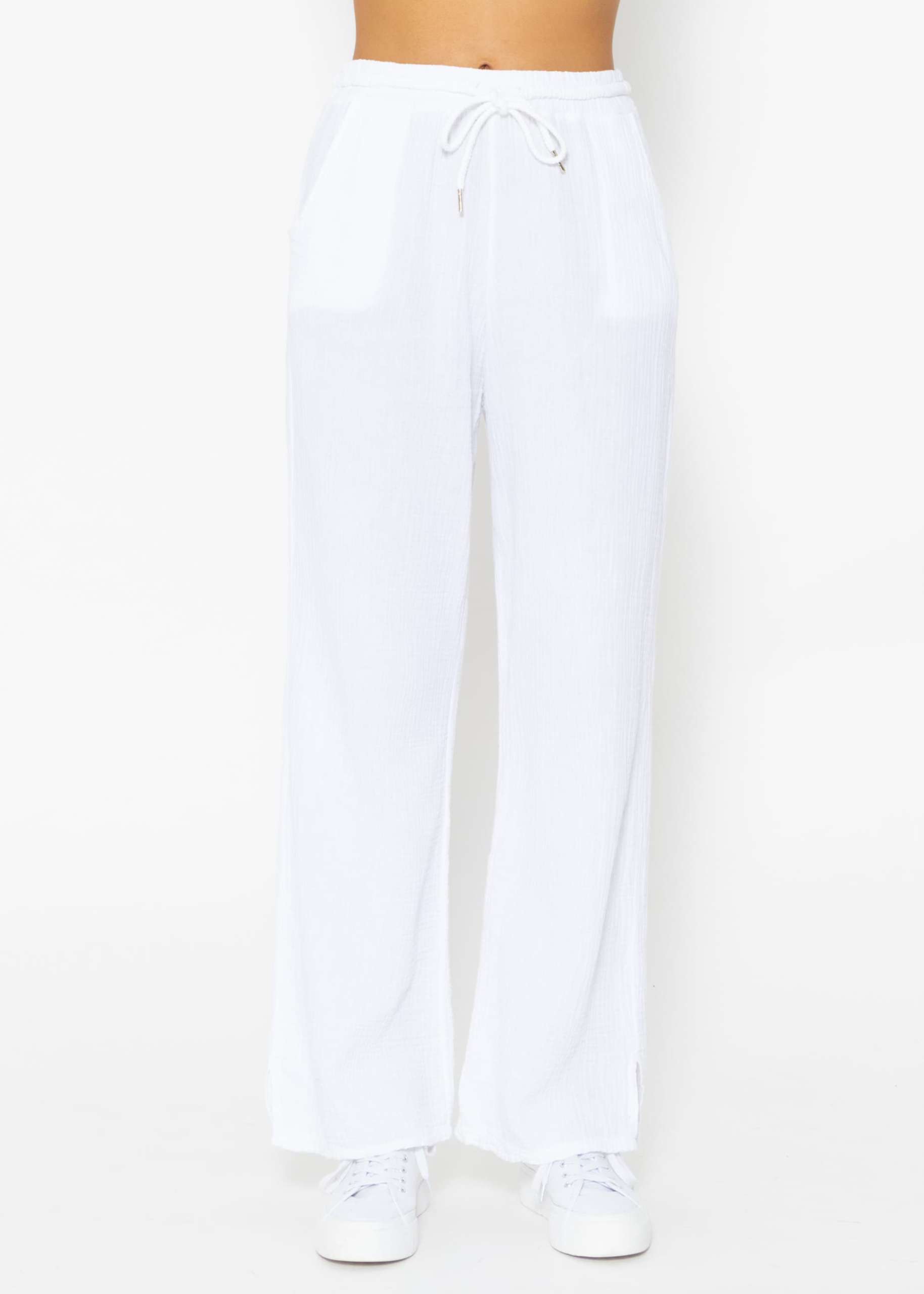 Muslin Pants, white