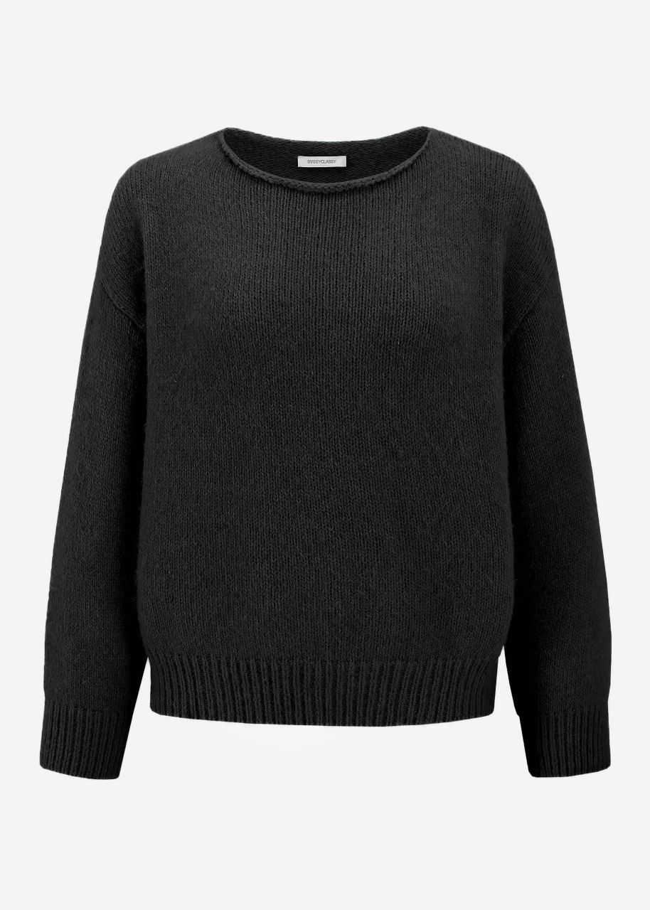 Oversize sweater - black