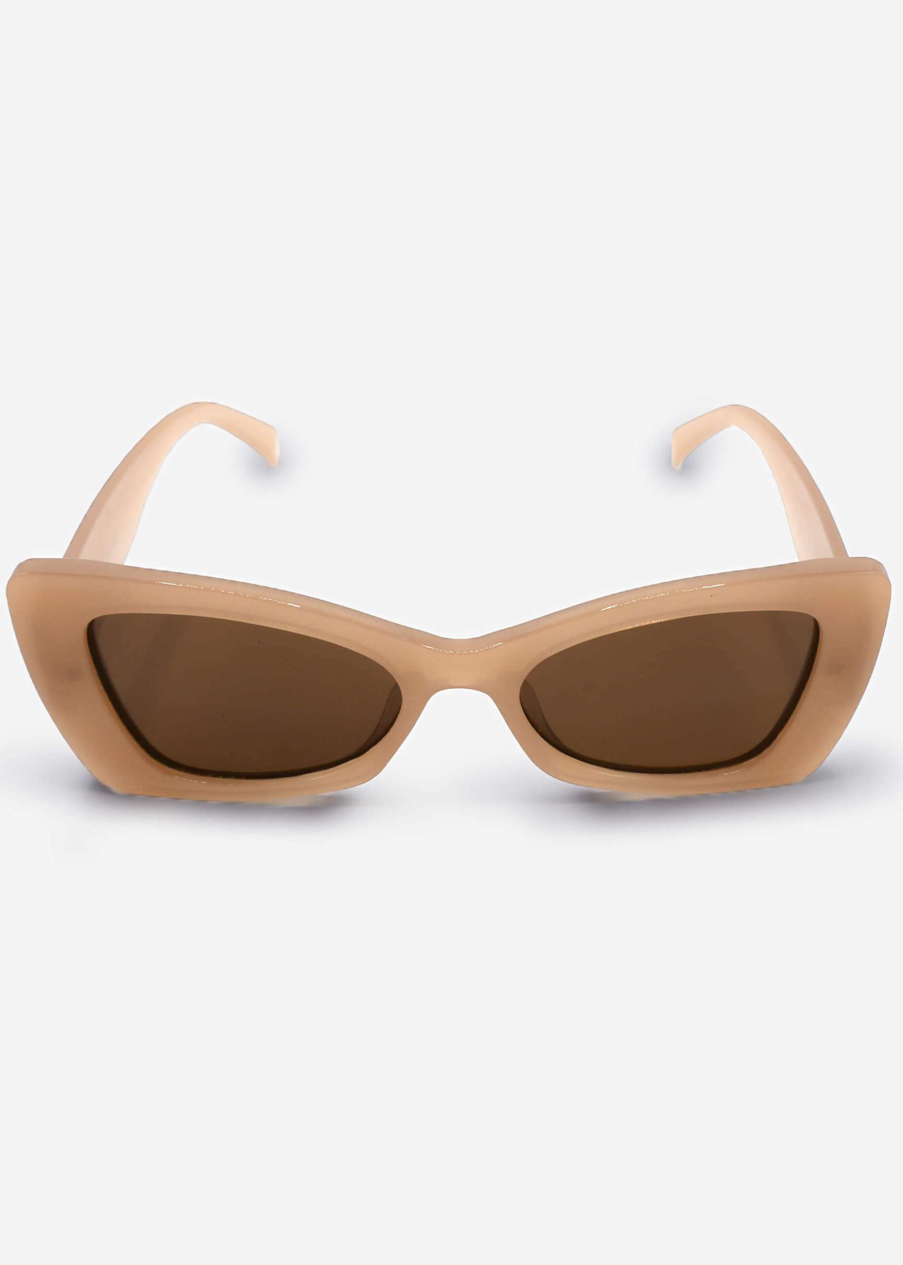 Square sunglasses - apricot