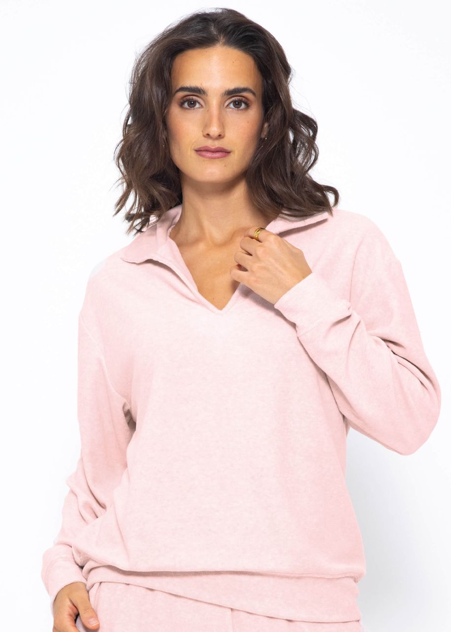 Terry Sweater - pink