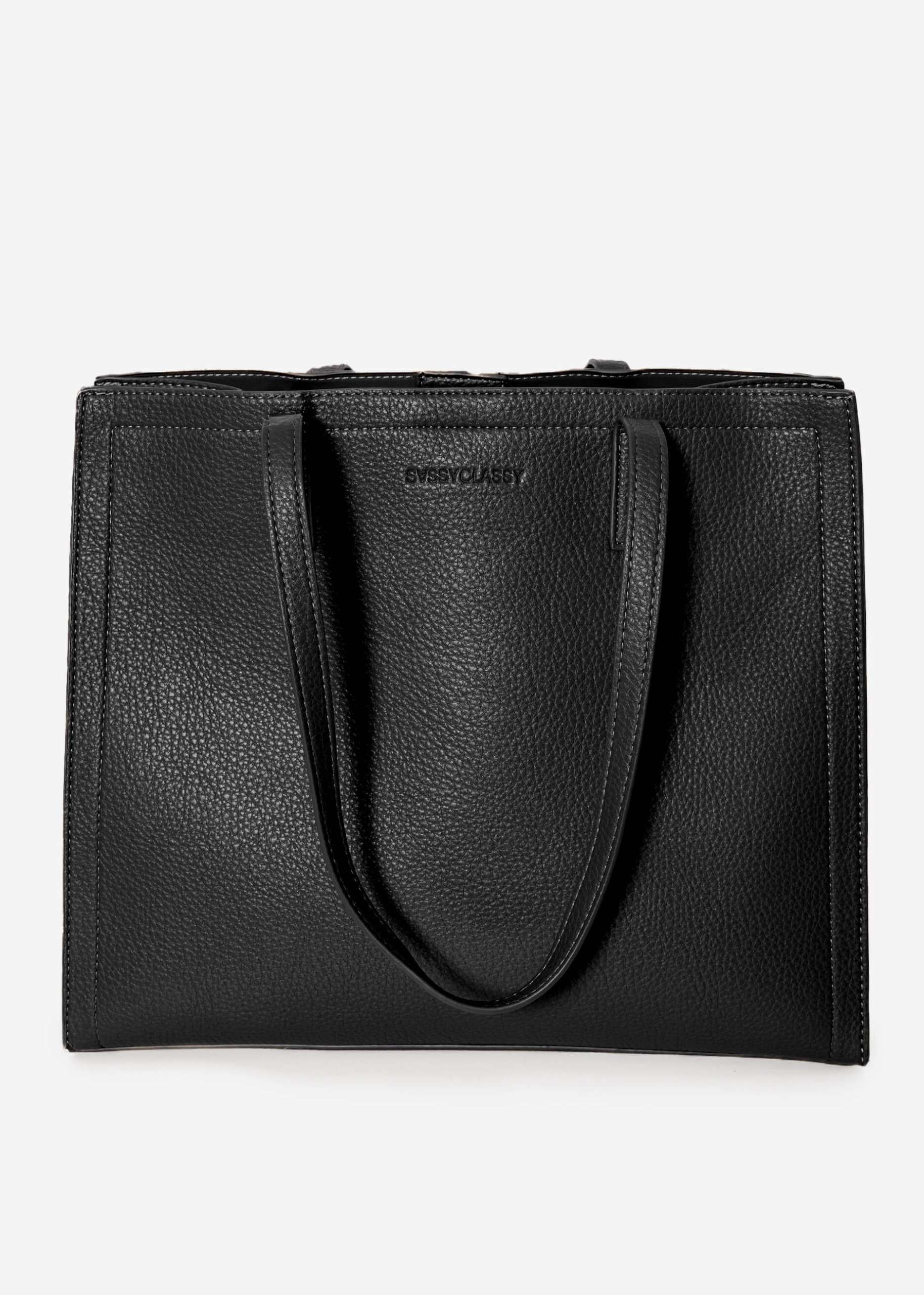 Tote shopper - black