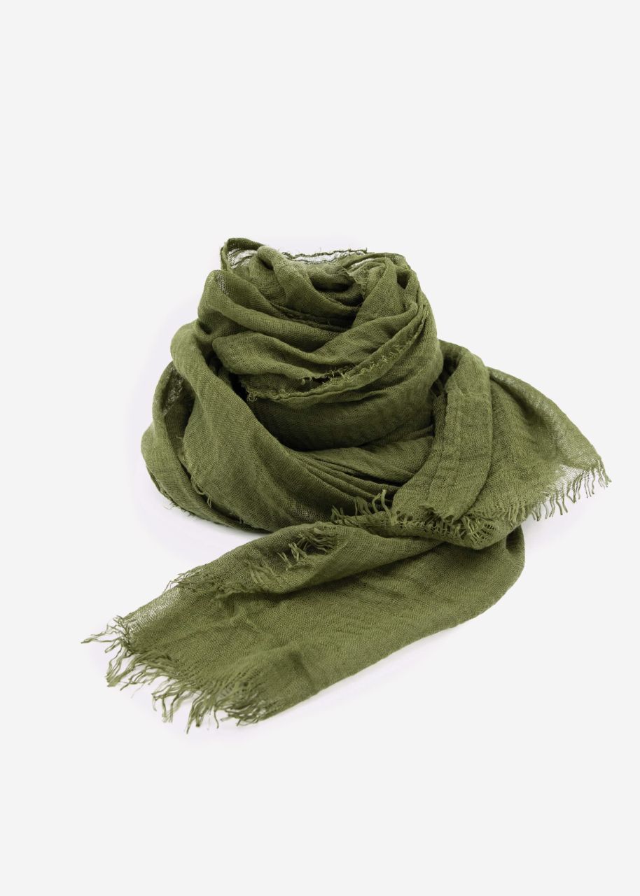 Muslin scarf - khaki