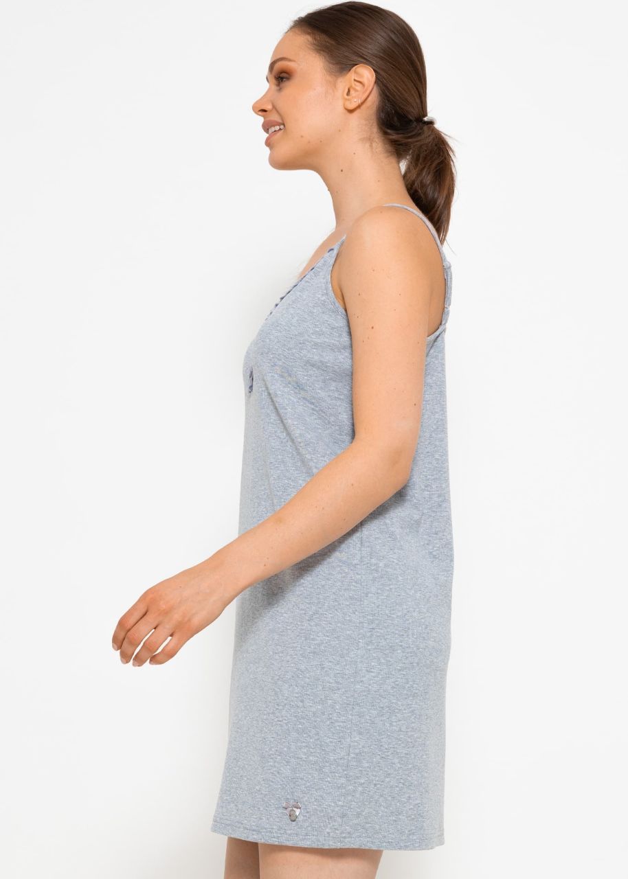 Nightgown - gray melange
