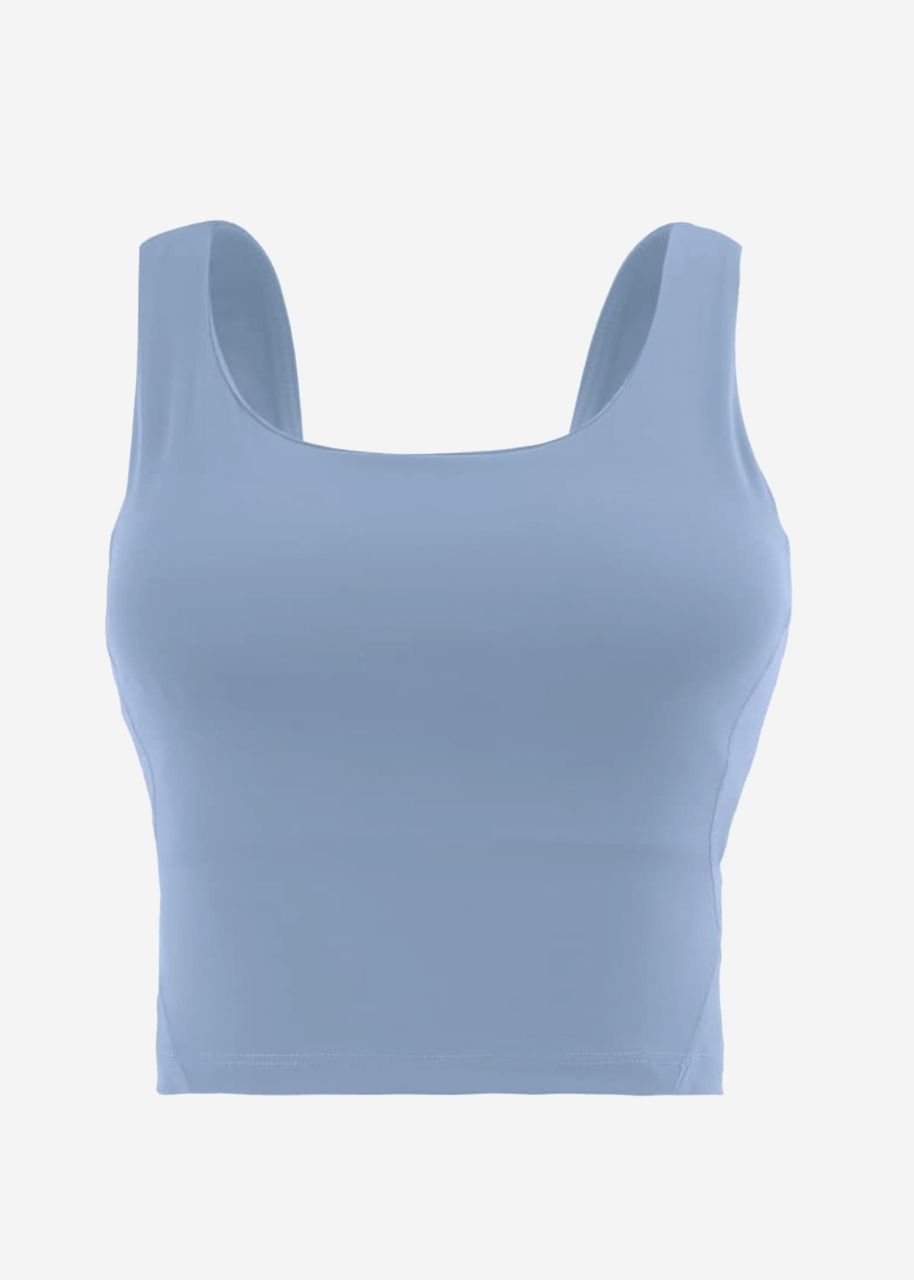 Basic sports bra - blue