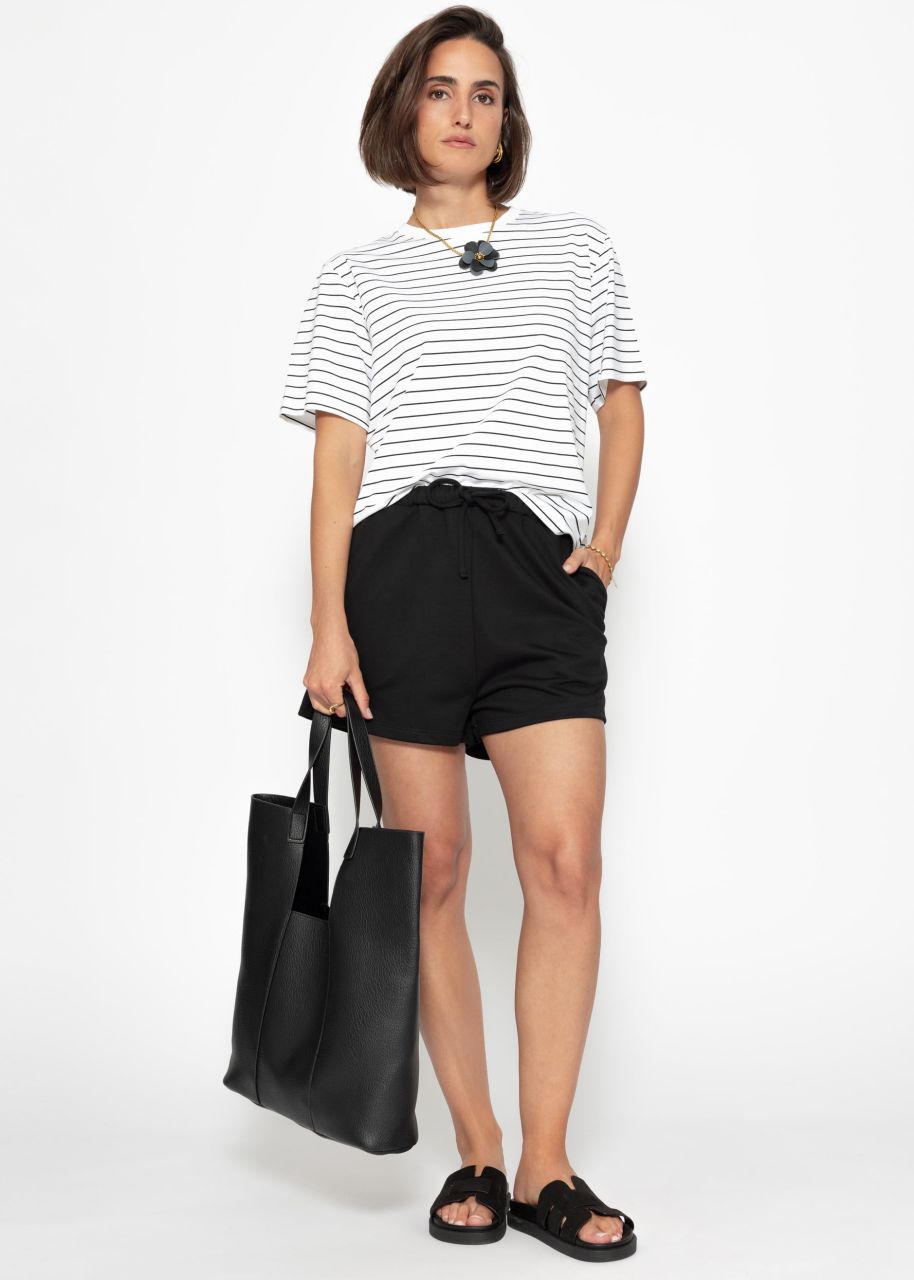 Striped T-shirt - offwhite