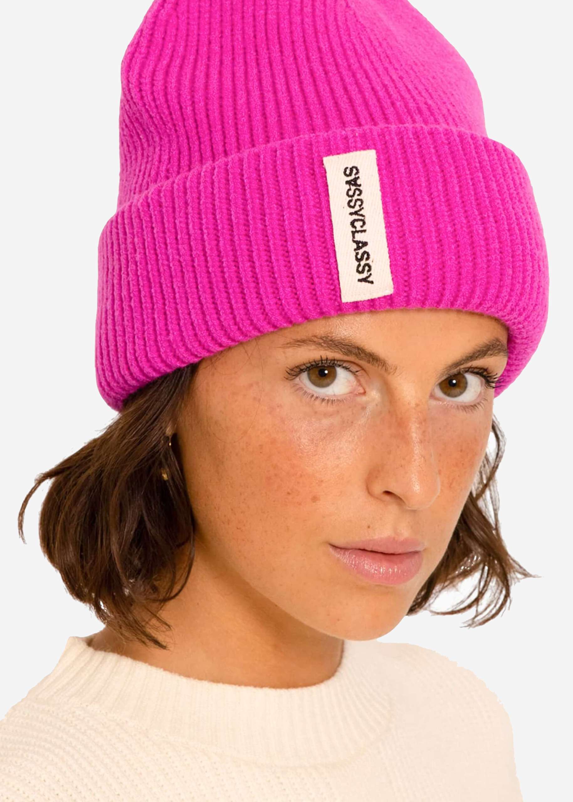 SASSYCLASSY Beanie - pink