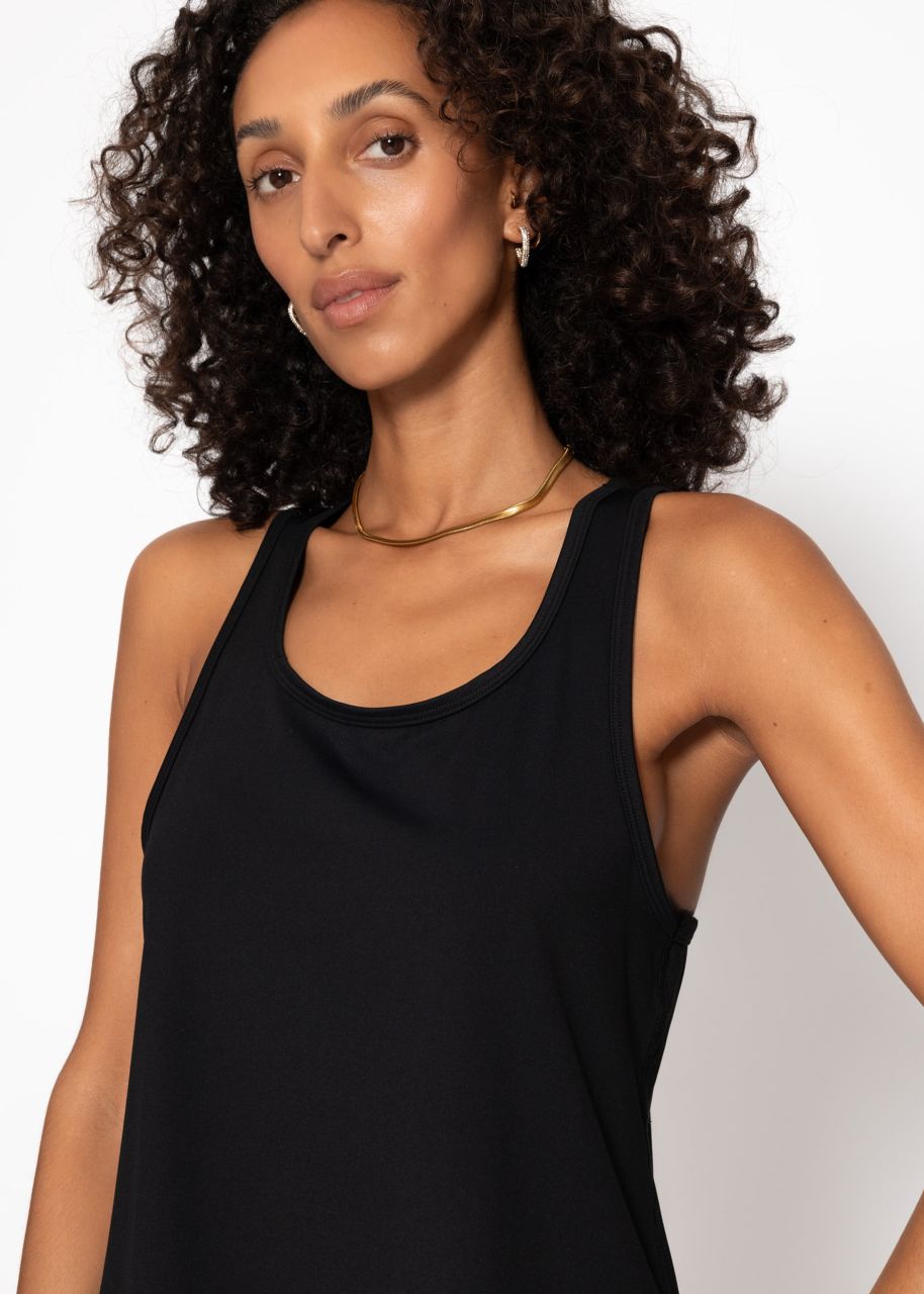 Sport tank top - black
