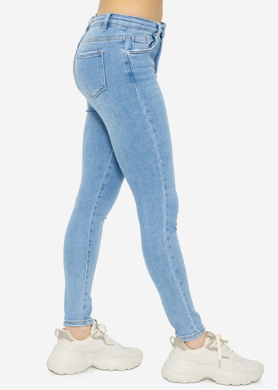 Highwaist jeans, light blue