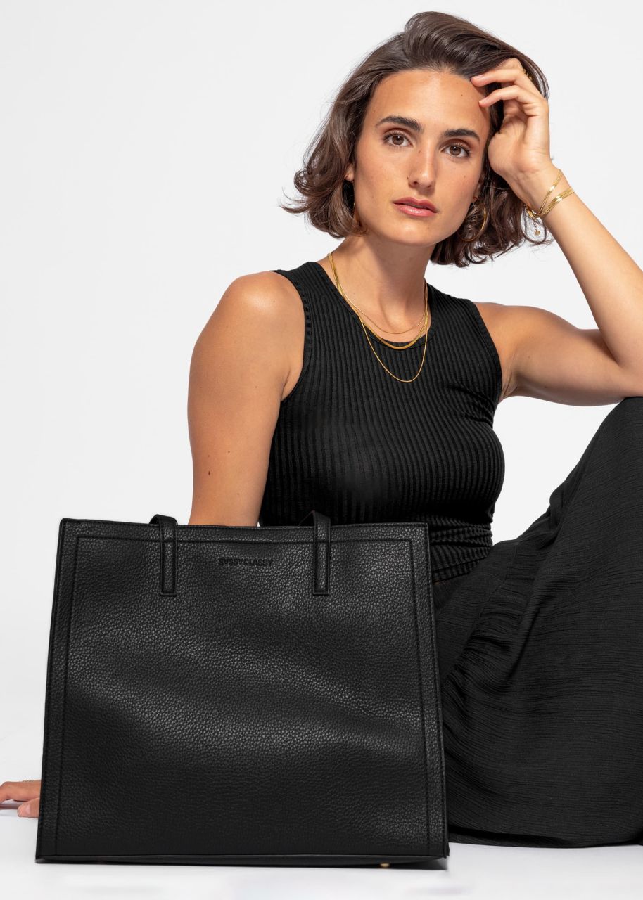 Tote shopper - black