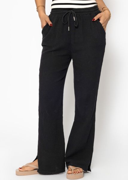 Muslin Pants, black