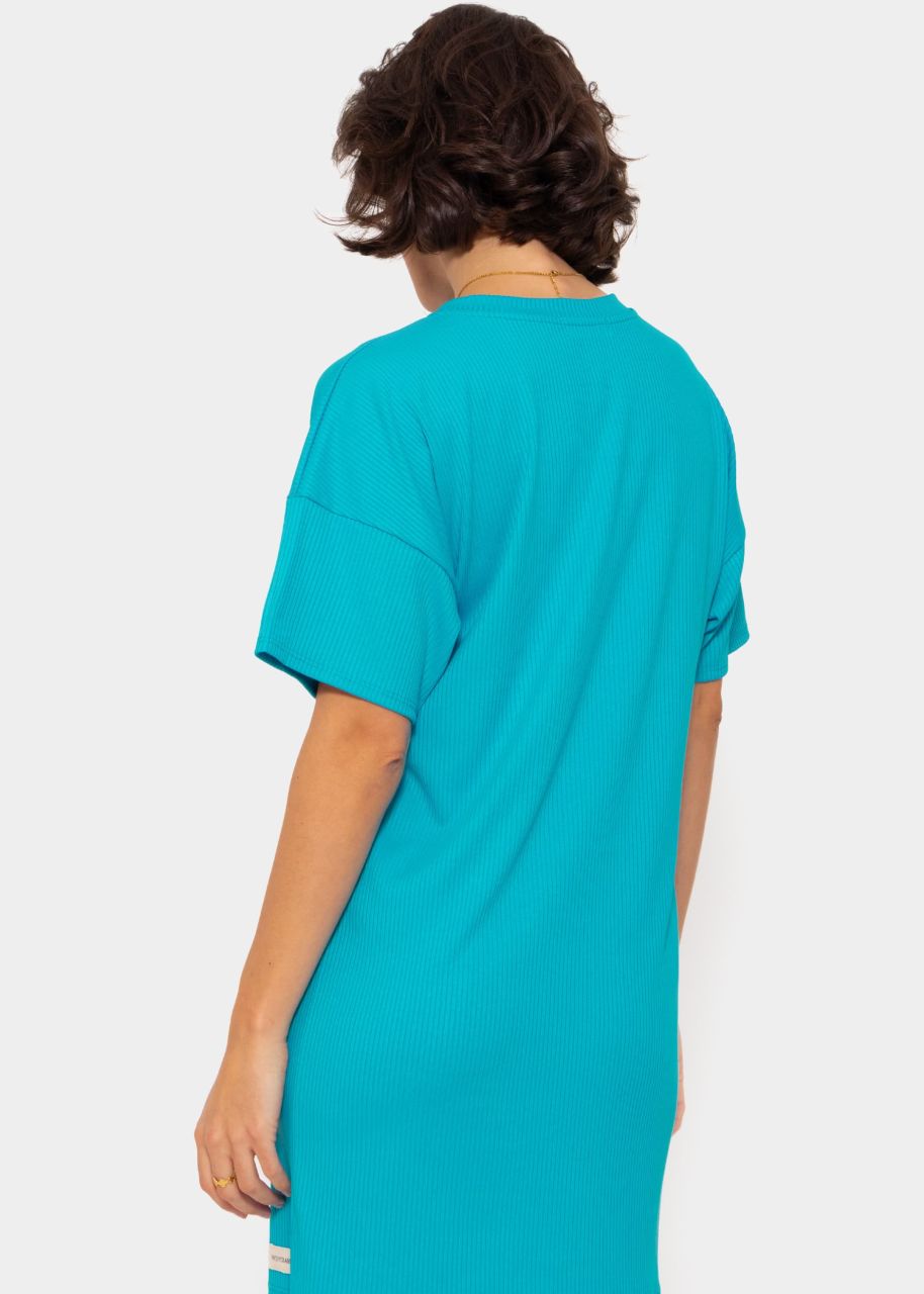 T-shirt dress - azure blue