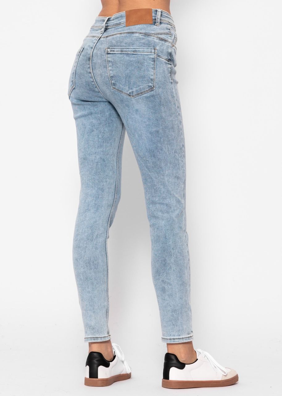 Push up jeans - light blue