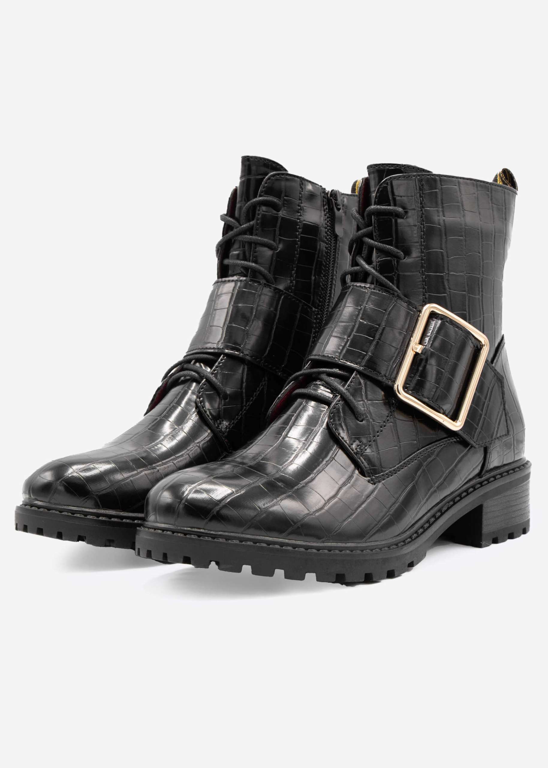 Boots noir croco online