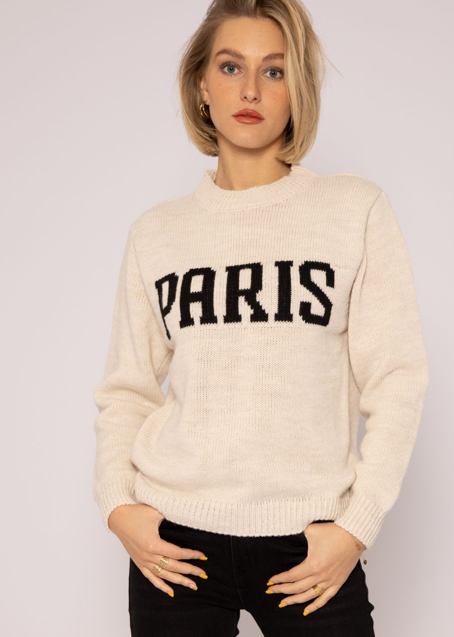Paris sweater, beige