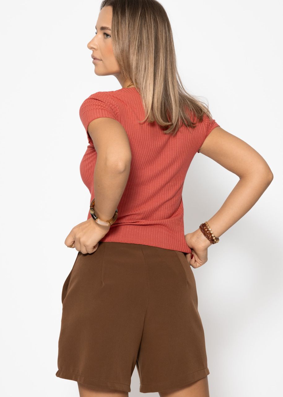 Crop shirt - lobster