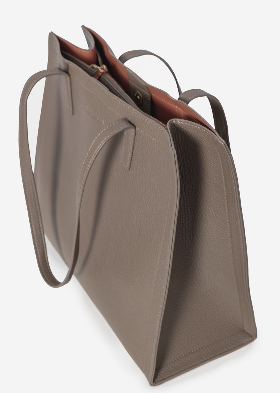 Tote shopper - taupe