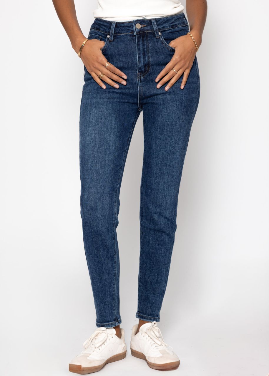 Highwaist jeans - dark blue