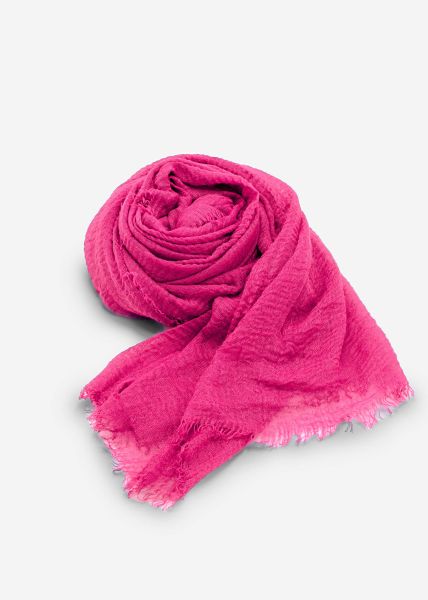 Muslin scarf, light pink