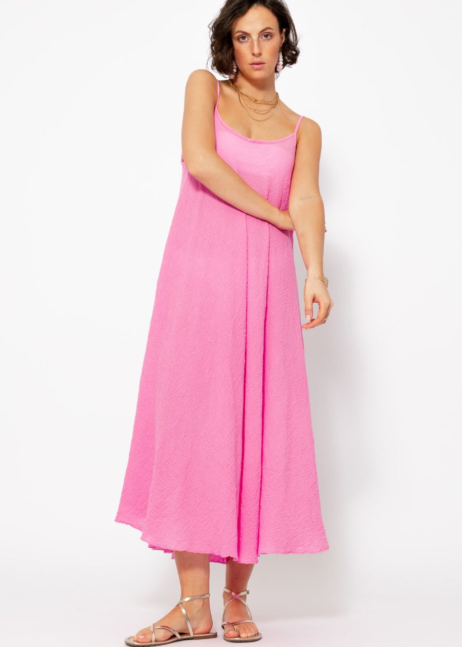 Muslin beach dress - pink