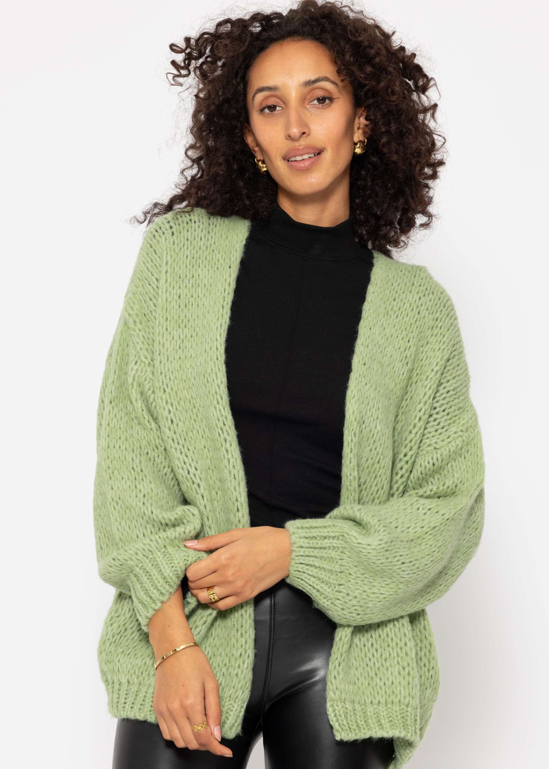 Oversize Cardigan - light green