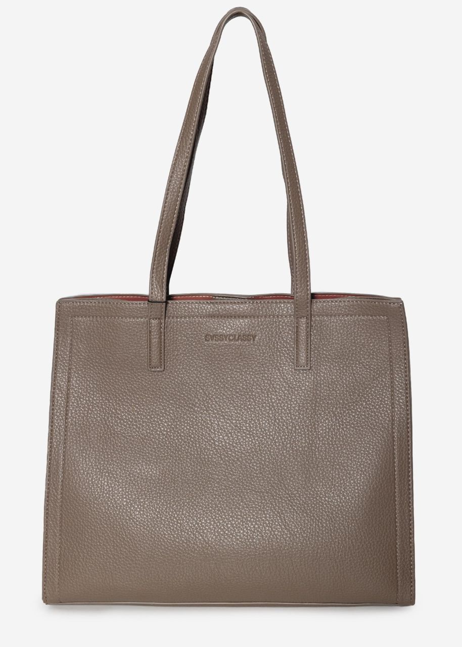 Tote shopper - taupe