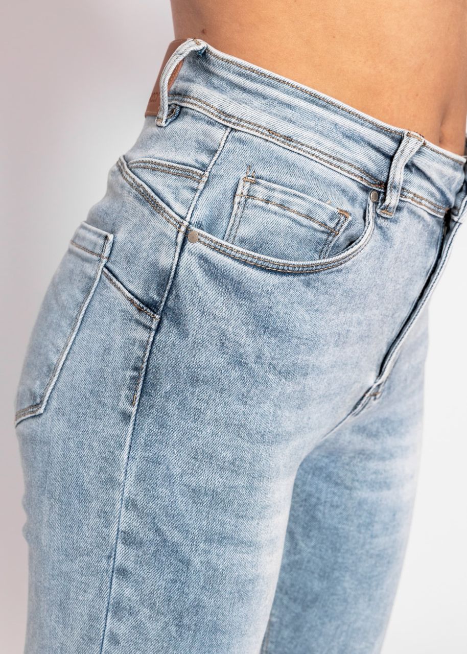 Push up jeans - light blue