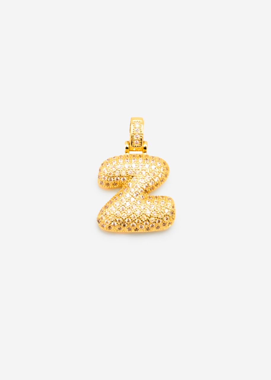 Letter chain - Z - gold