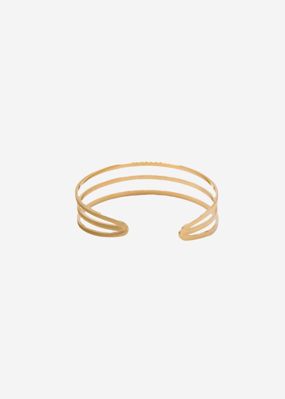 Three-link bracelet, gold