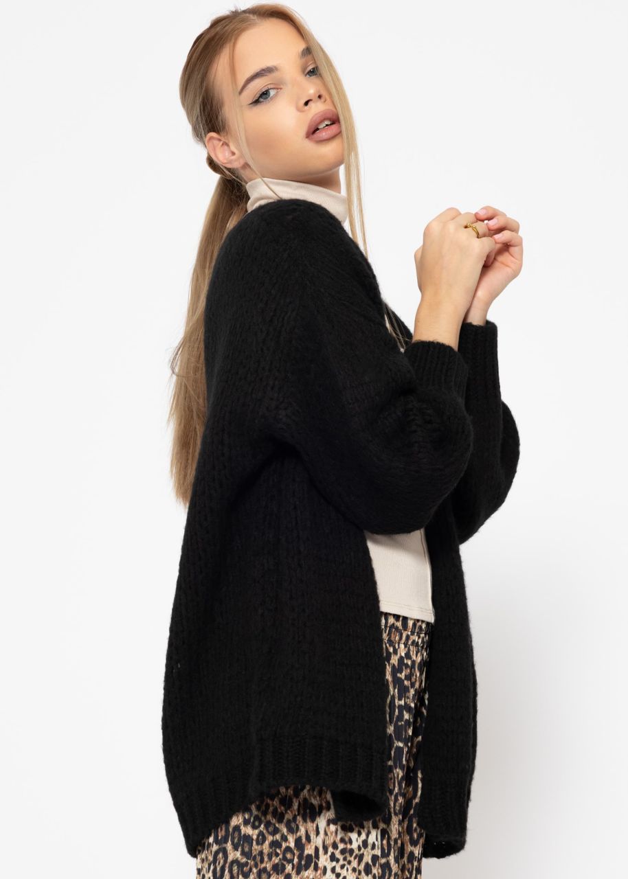 Oversize cardigan - black